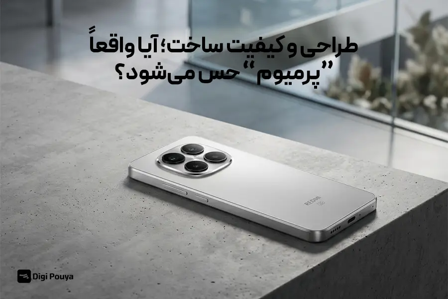 طراحی ردمی نوت 15 پرو 5G نسبت به نسل‌های قبل