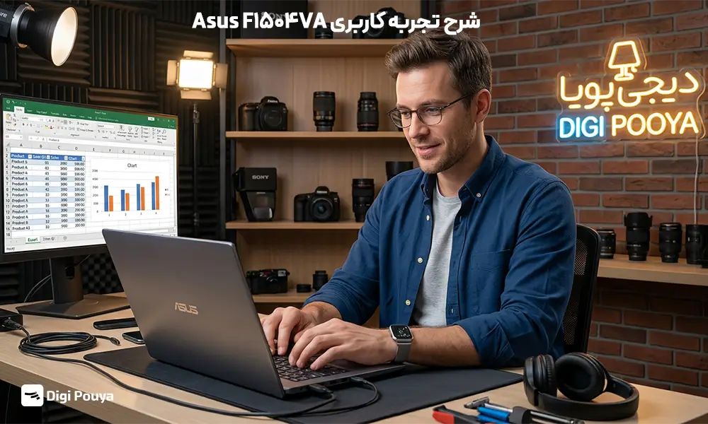 شرح تجربه کاربری ایسوس F1504VA