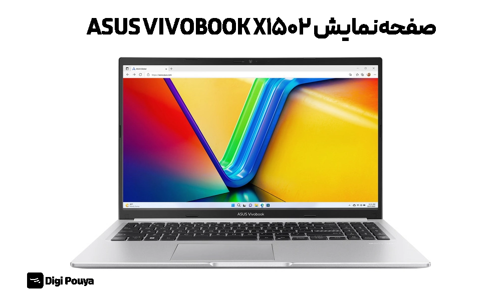 صفحه نمایش و وضوح بصری Vivobook x1502