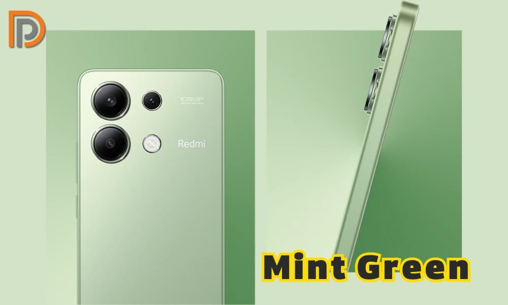 رنگ سبز در رنگ بندی گوشی ردمی Note 13 4G