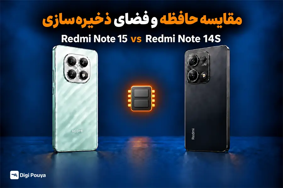 حافظه و فضای ذخیره‌سازی، Redmi Note 15 و Redmi Note 14S