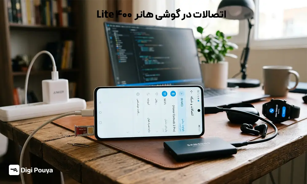 پورت‌ها و اتصالات گوشی Honor ۴۰۰ Lite