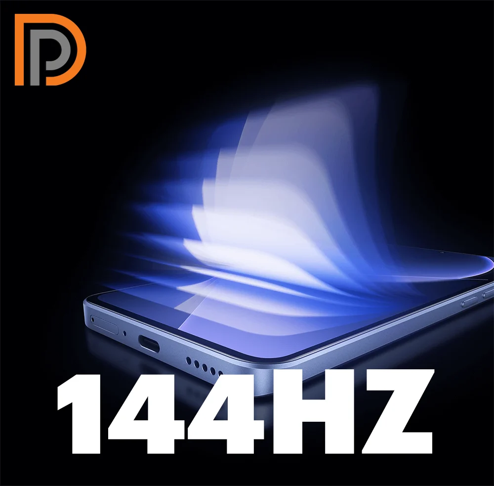 نرخ تازه‌سازی صفحه نمایش 144 هرتز در گوشی 13T