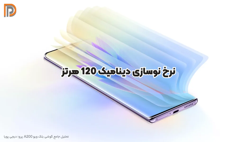 نرخ نوسازی 120 هرتز گوشی BlackView A200 Pro