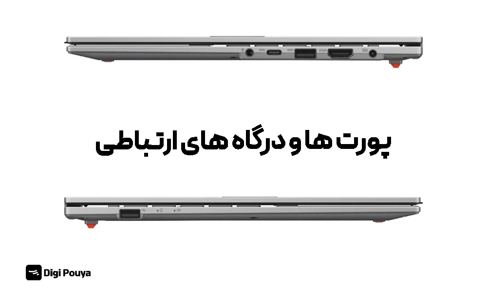 پورت ها و درگاه های ارتباطی ایسوس e1504