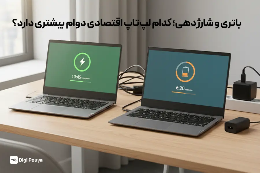باتری و شارژدهی؛ کدام لپ‌تاپ اقتصادی دوام بیشتری دارد؟
