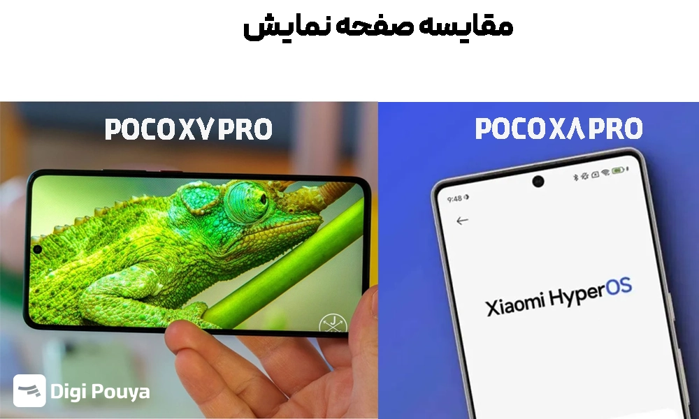  صفحه نمایش پوکو X7 Pro و X8 Pro