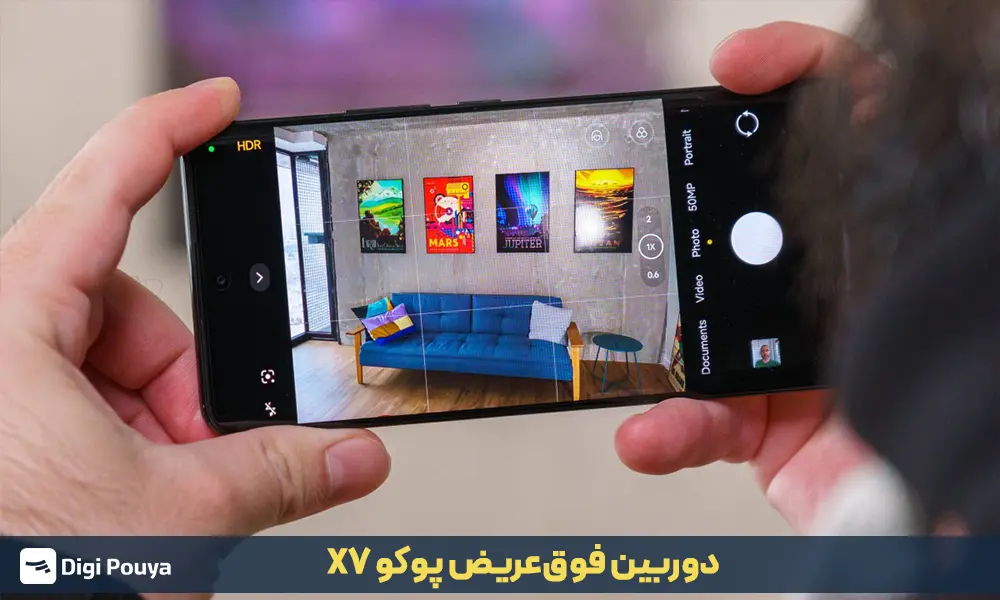 دوربین فوق‌عریض پوکو X7
