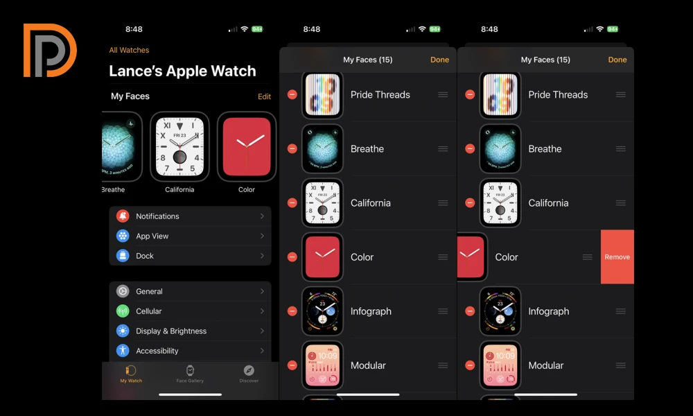 مراحل تغییر عکس زمینه Apple Watch
