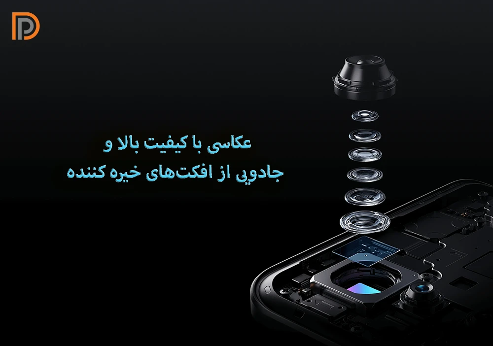 لنز دوربین در گوشی F5 PRO