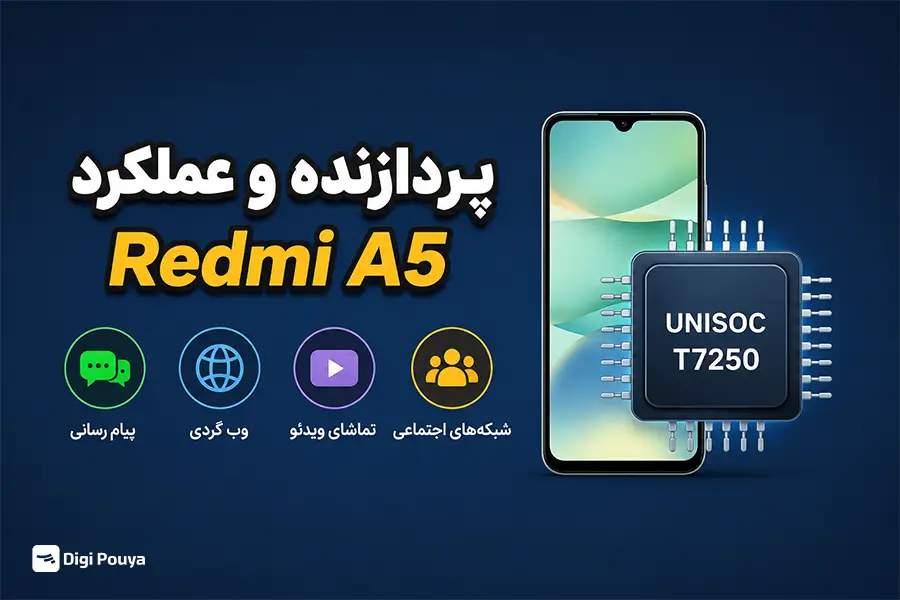 پردازنده و عملکرد Redmi A5