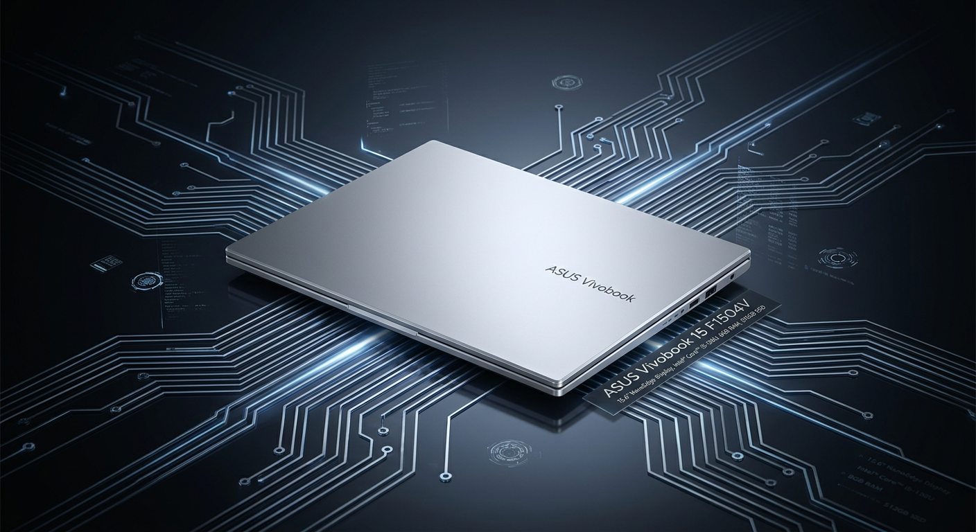 لپ‌تاپ ایسوس ۱۵.۶ اینچی مدل F1504VA-BQ250 با پردازنده Core i5-120U