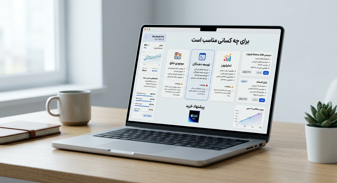 لپ تاپ اپل مک بوک پرو برای چه کسانی مناسب است؟