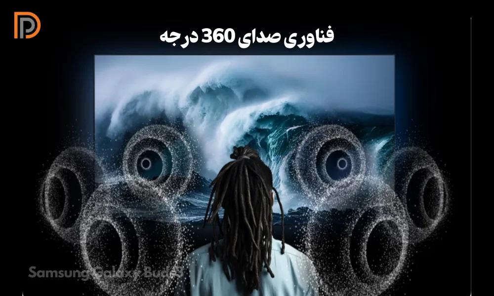 پشتیبانی از فناوری صدای 360 درجه ایربادز 3 