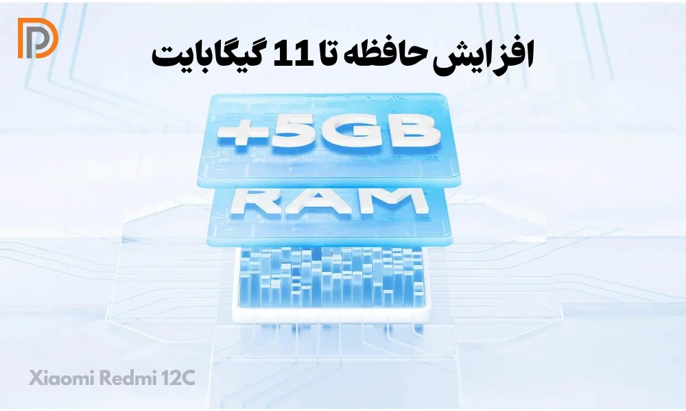 میزان رم و حافظه گوشی شیائومی Redmi 12 C