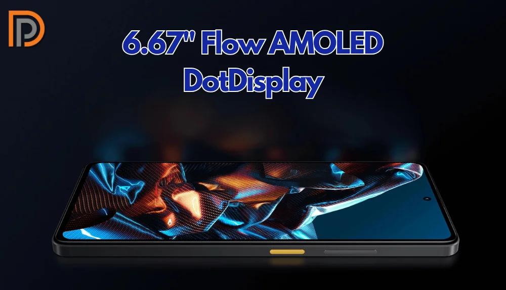 اندازه صفحه 6.67 اینچ AMOLED در گوشی Xiaomi POCO X5 PRO
