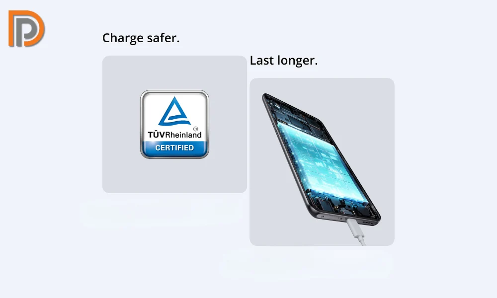 مشخصات باتری در گوشی Realme GT3