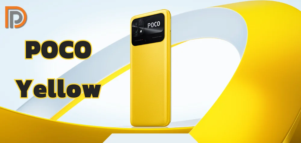 گوشی پوکو C40 رنگ زرد
