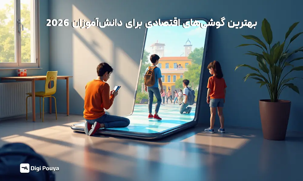 بهترین گوشی‌های اقتصادی برای دانش‌آموزان 2026