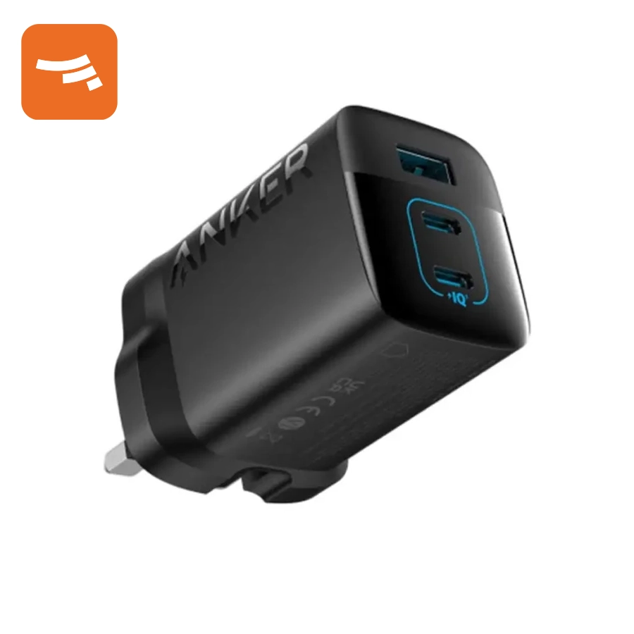 شارژر دیواری انکر مدل 67 وات (A2674K1) 3 پین