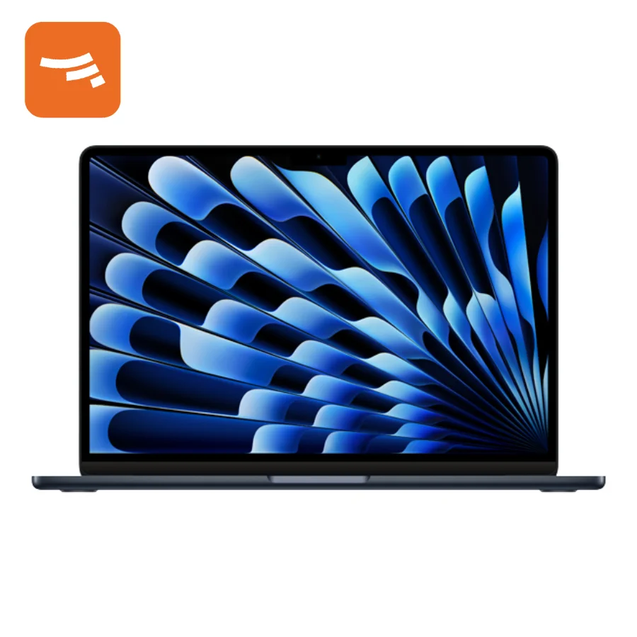 لپ تاپ اپل 13.6 اینچی MacBook Air MW123 M4 16GB 256SSD
