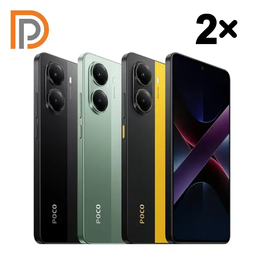 سبد خرید گوشی شیائومی Poco X7 Pro 5G با ظرفیت 12/512 گیگابایت (گلوبال) 2 عددی