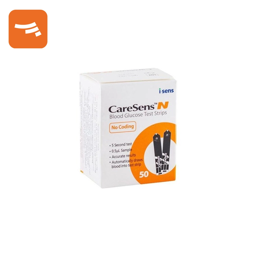 نوار تست قند خون 50 عددی مدل I-sens Caresens N