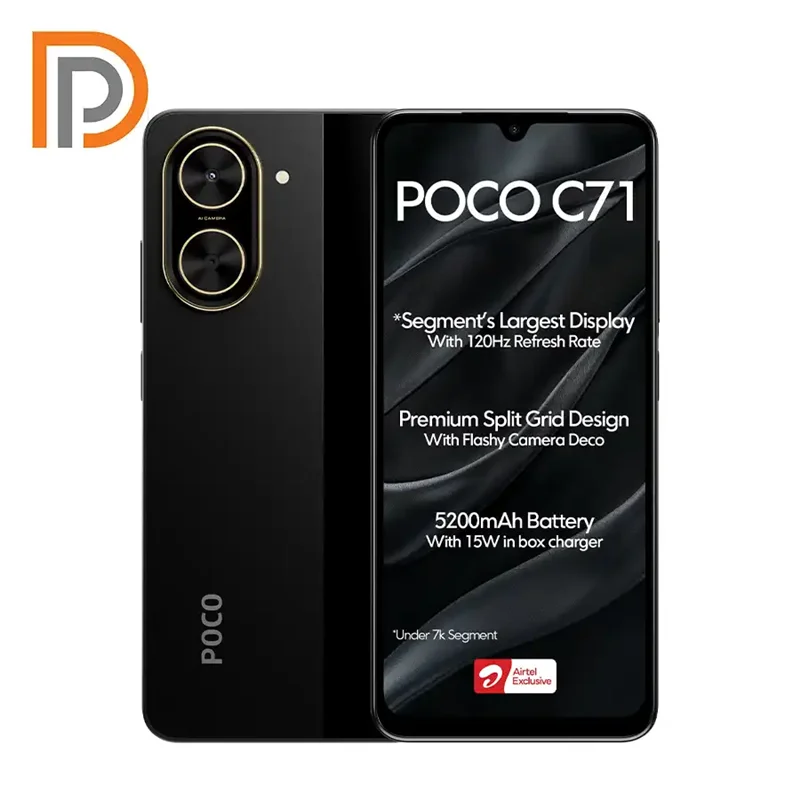 گوشی شیائومی Poco C71 با ظرفیت 3/64 گیگابایت (گلوبال)