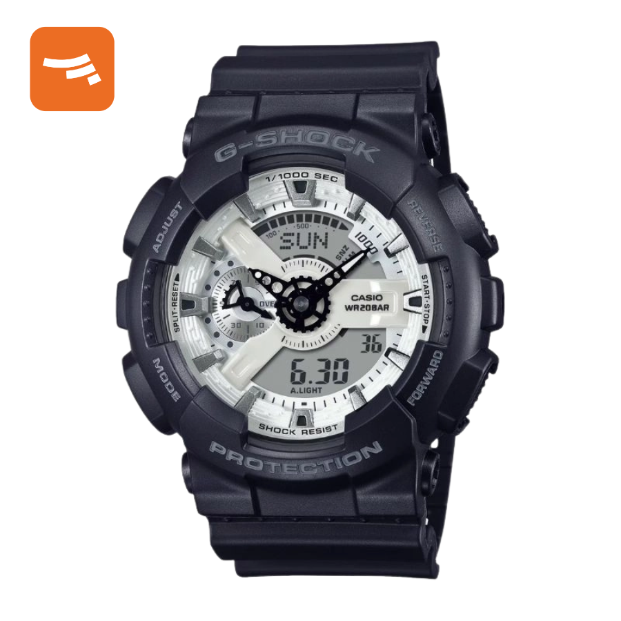 ساعت مچی عقربه‌ای و دیجیتال مردانه کاسیو G-SHOCK مدل GA-110WD-1ADR