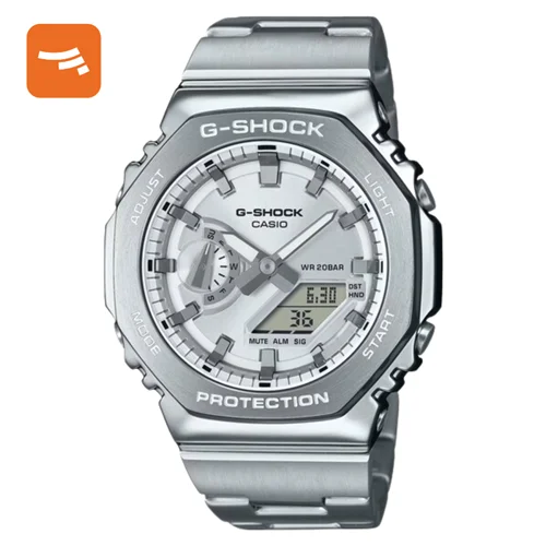 ساعت عقربه ای و دیجیتال کاسیو G-SHOCK مدل GM-2110D-7ADR