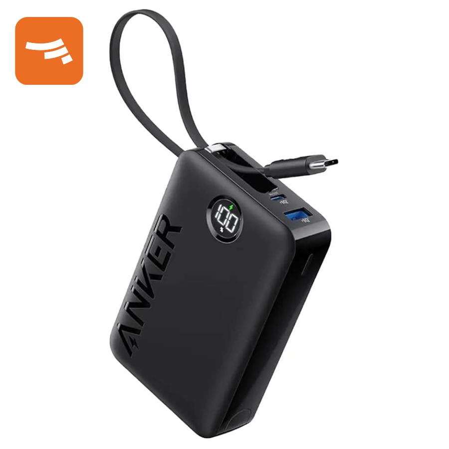 پاور بانک انکر 22.5W با ظرفیت 20000 میلی‌آمپر ساعت (A1647H21)