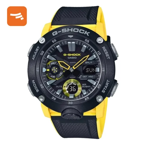 ساعت عقربه ای و دیجیتال کاسیو G-SHOCK مدل GA-2000-1A9DR