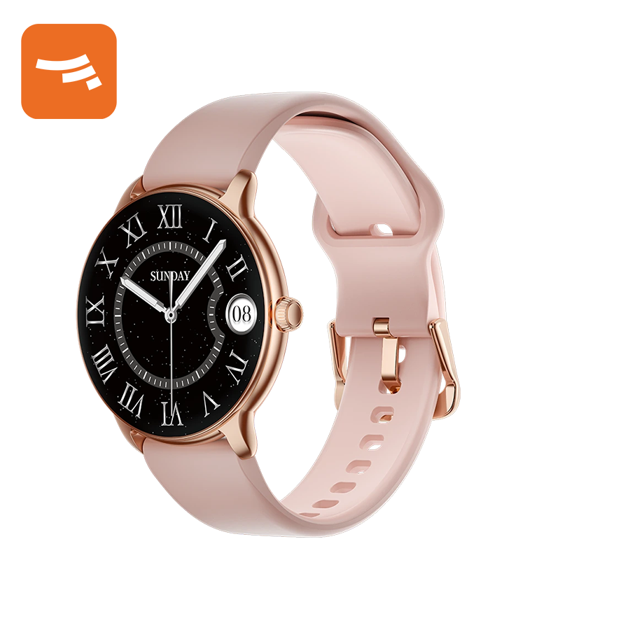 ساعت هوشمند گلوریمی مدل Angel Silicone Strap