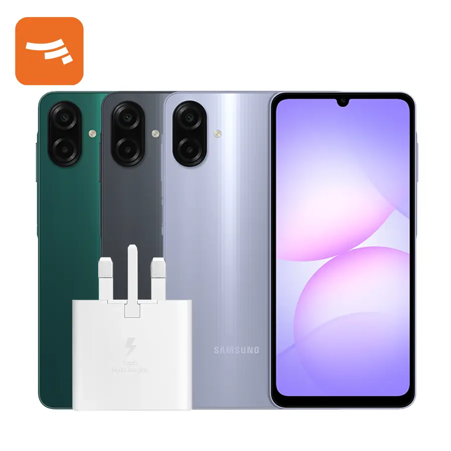 گوشی موبایل سامسونگ Galaxy A07 با ظرفیت 6/128 گیگابایت به همراه شارژر (چین)