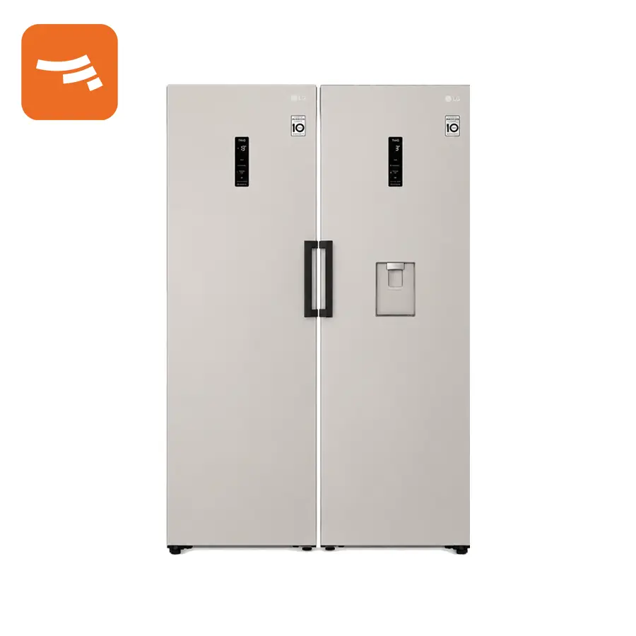 یخچال فریزر دوقلو 40 فوت ال جی مدل GC-F411EVDM GC-B414EVFM