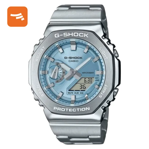 ساعت عقربه ای و دیجیتال کاسیو G-SHOCK مدل GM-2110D-2ADR