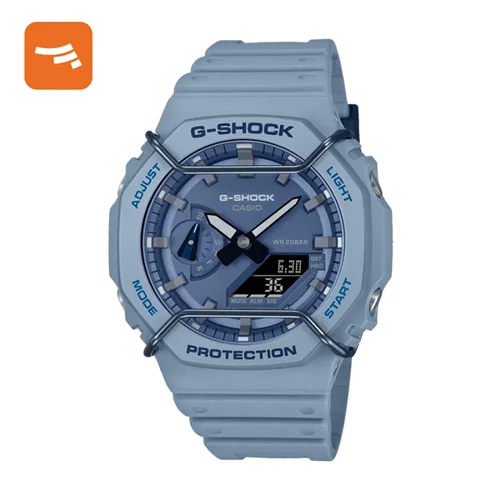 ساعت عقربه ای و دیجیتال کاسیو G-SHOCK مدل GA-2100PT-2ADR